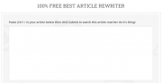 Best Article Rewriter Tool Free for you