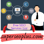 The best free seo services list