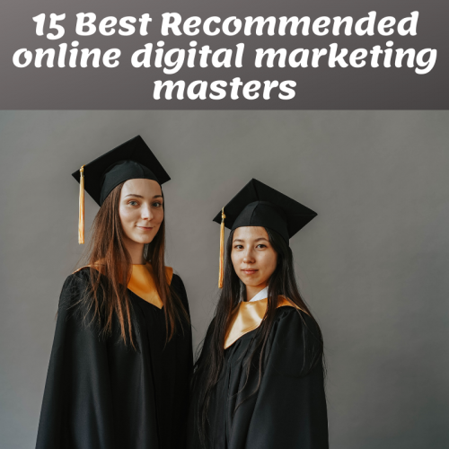 Recommended online digital marketing masters