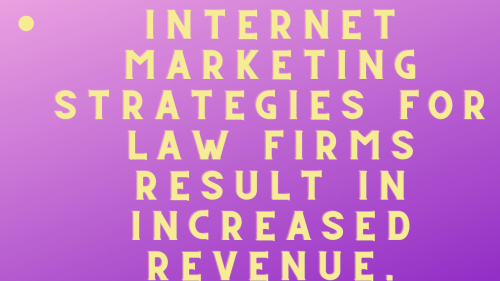 Law firm internet marketing