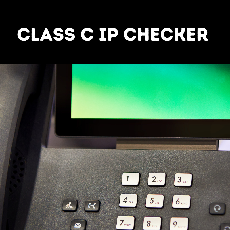 Class C IP checker