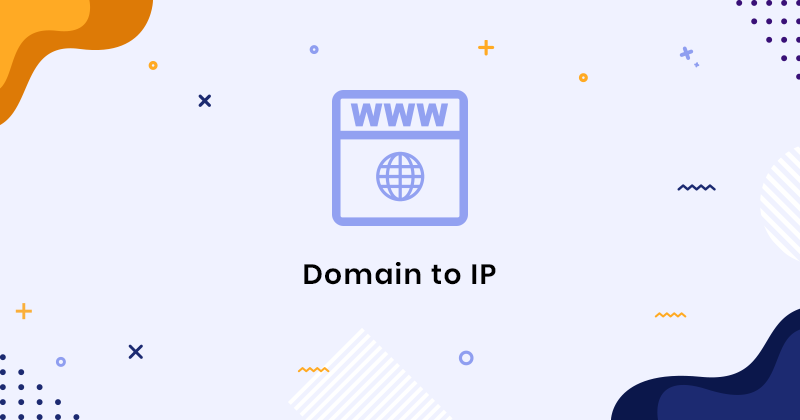 Domain to IP Address converter