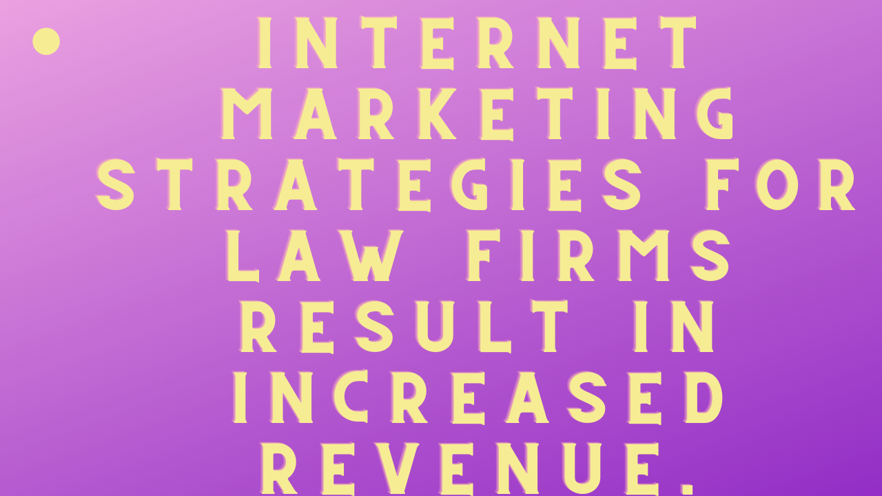 law firm internet marketing