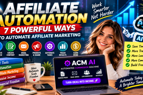 Affiliate automation guide with 7 powerful ways to automate affiliate marketing