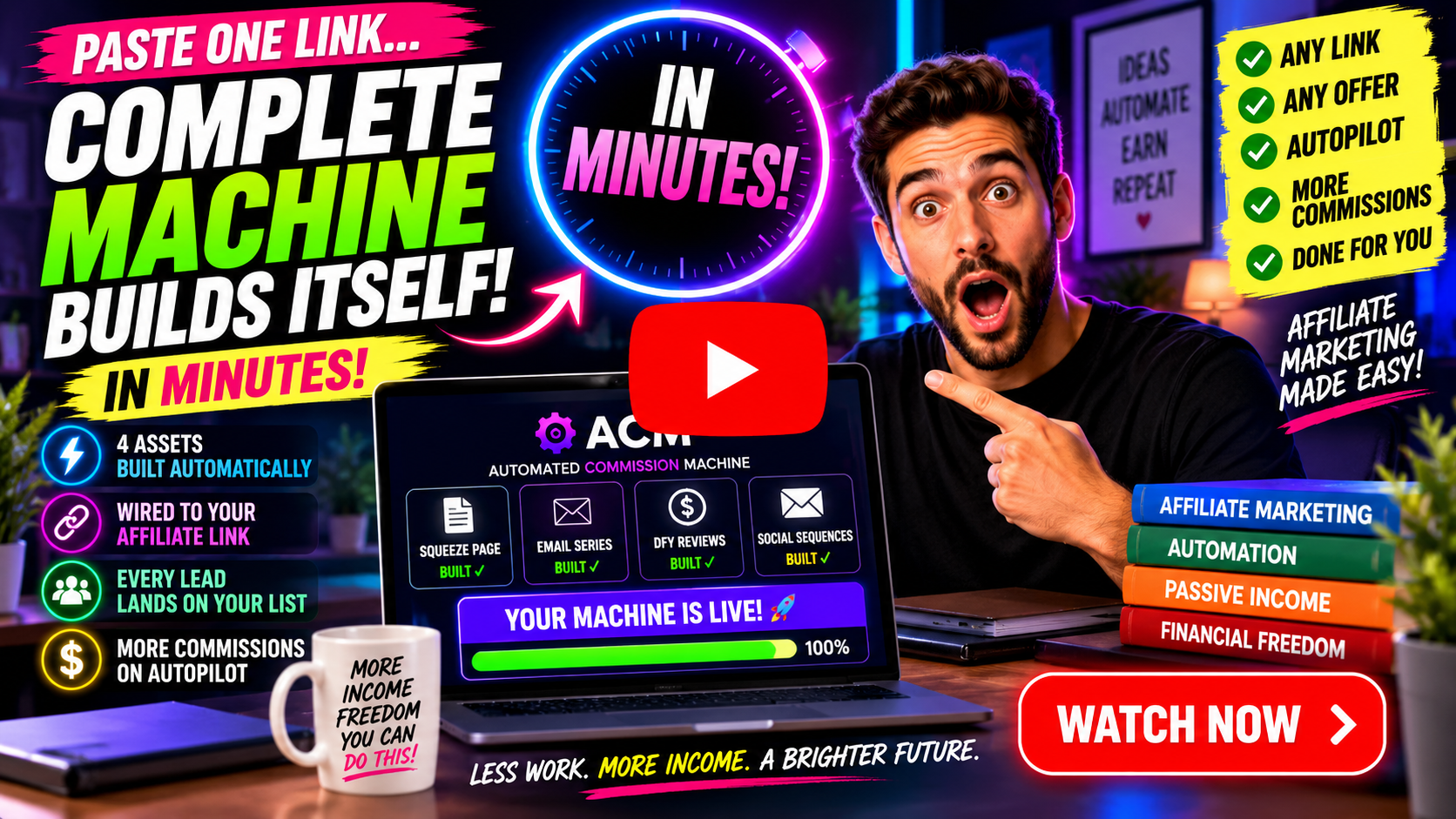 Affiliate automation with ACM AI for automated affiliate marketing