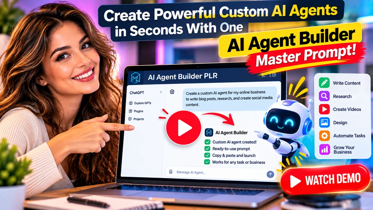 AI tools for content creators – AI Agent Builder for writing, research and content creation