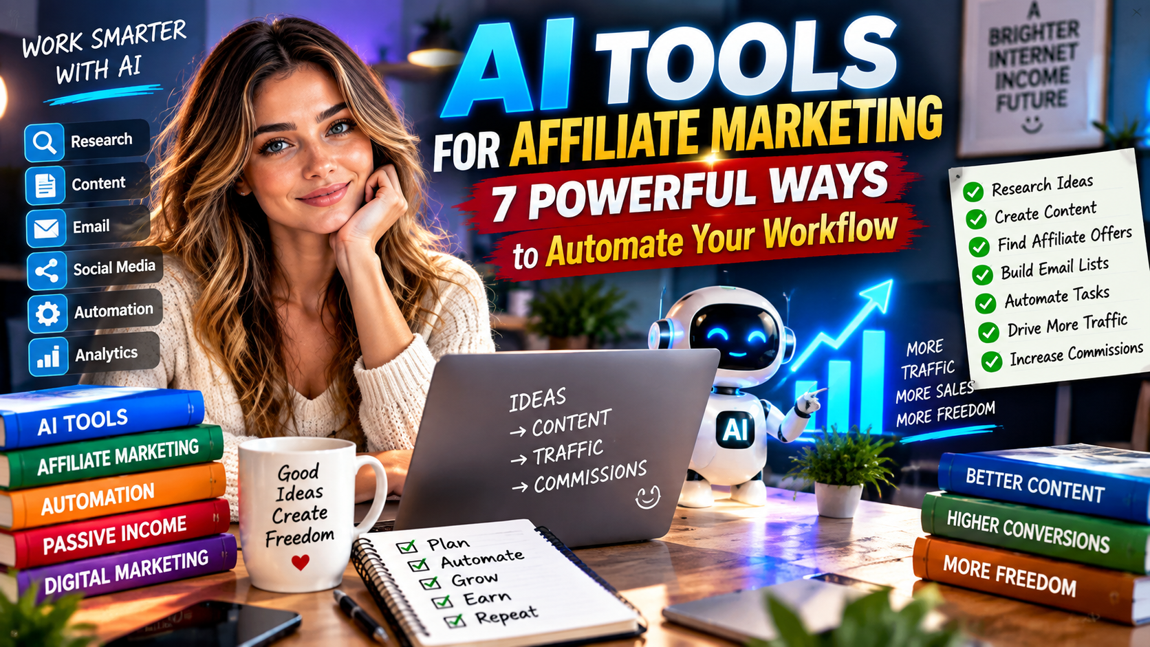 AI Tools for Affiliate Marketing – 7 Powerful Ways to Automate AI tools for affiliate marketing and workflow automation