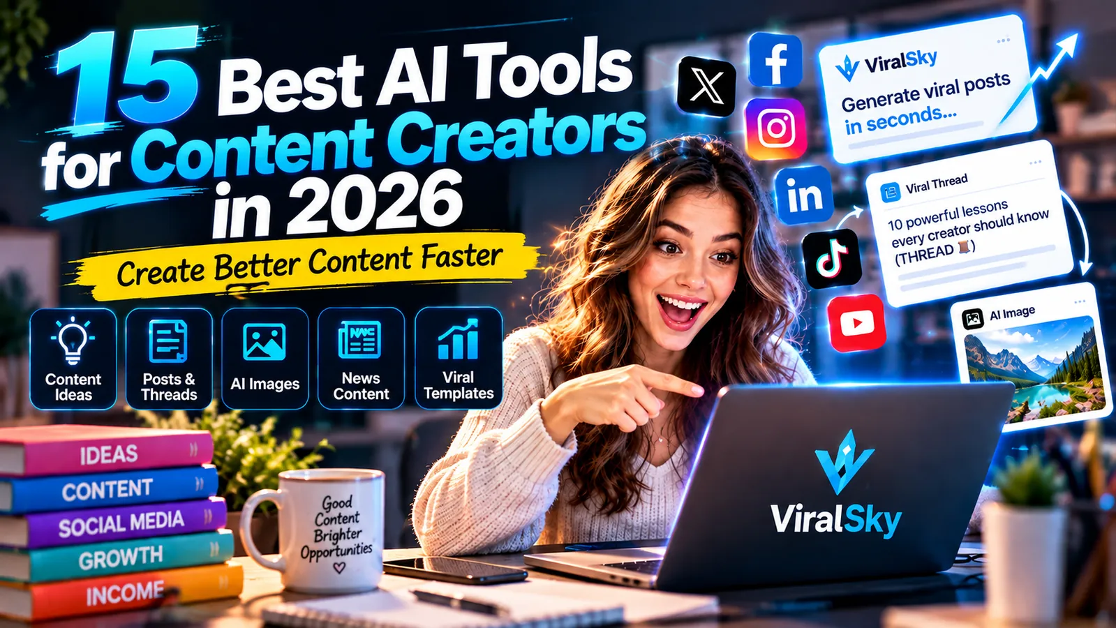 15 Best AI Tools for Content Creators in 2026 15 best AI tools for content creators in 2026