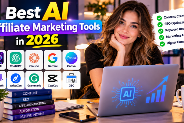 Best AI affiliate marketing tools for content, SEO and automation in 2026