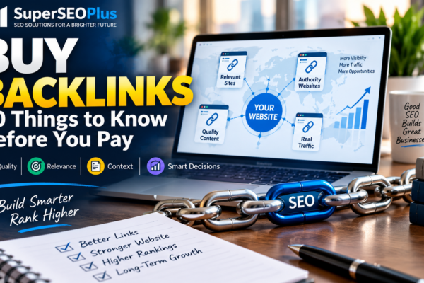 Buy backlinks guide showing 10 things to know before paying for backlinks