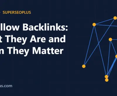 Dofollow backlinks vs nofollow, sponsored and UGC link attributes
