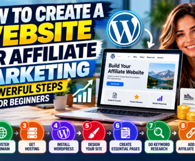 How to Create a Website for Affiliate Marketing – 9 Powerful Steps How to create a website for affiliate marketing in 9 steps