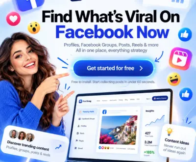 PostSnag AI content creation tools for social media and Facebook viral content research
