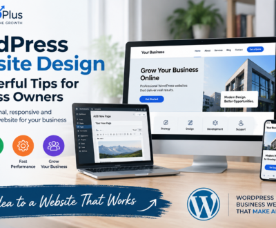 WordPress website design for business owners